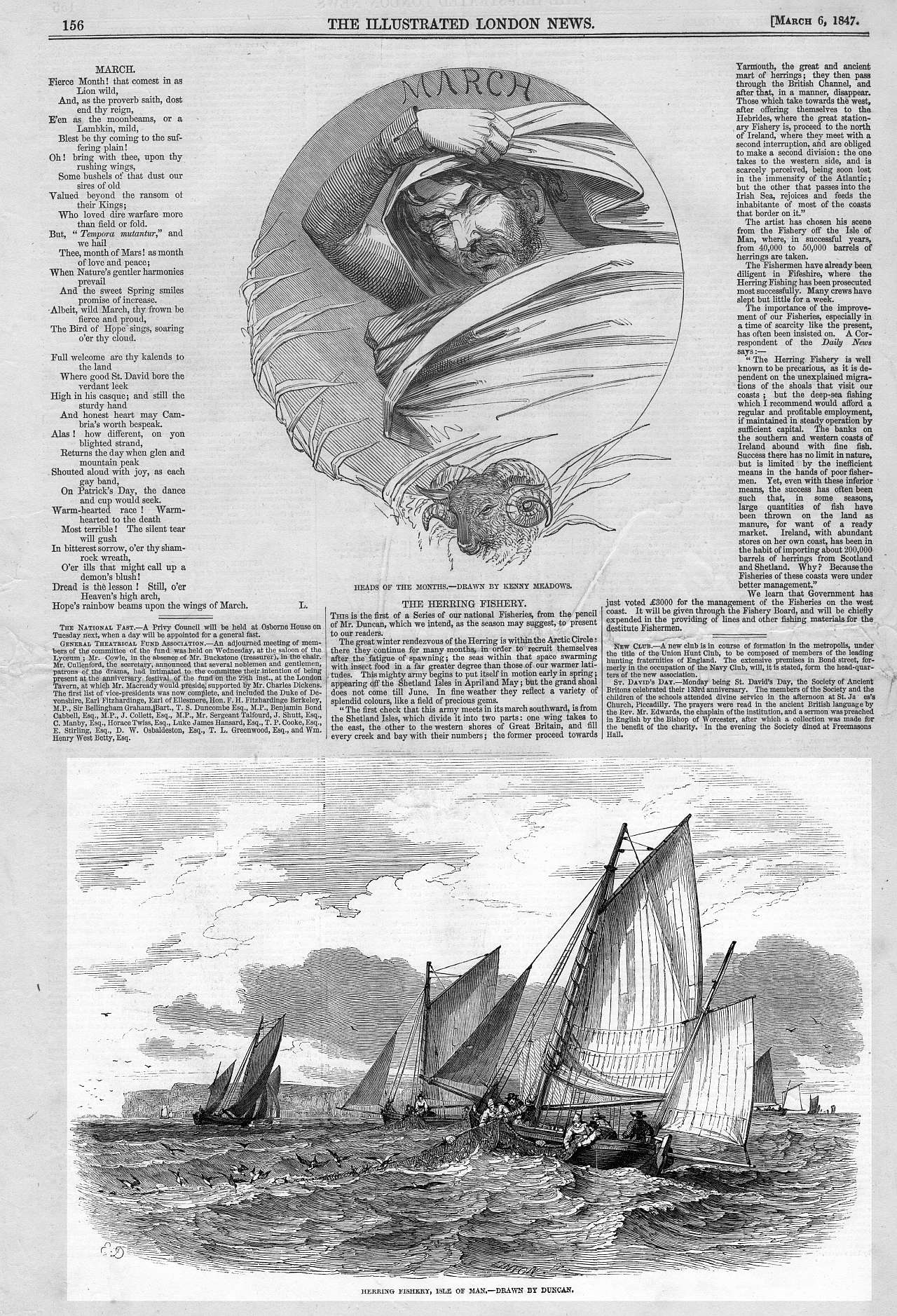 Herring fishing isle of man